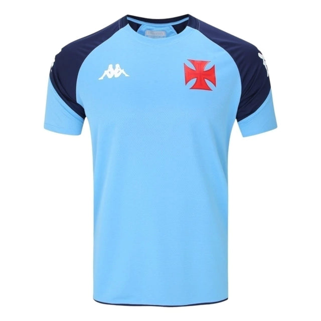 Camisa Vasco da Gama Goleiro 24/25 - Torcedor Kappa Masculina - Azul