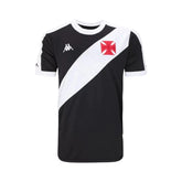 Camisa Vasco I 24/25 Jogador Kappa Masculina - Preto+Branco