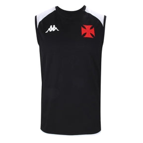 Camisa regata Vasco da Gama Treino 24/25 - Torcedor Kappa Masculina - Preta