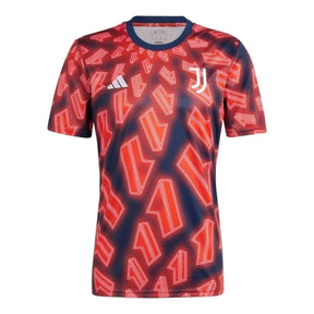 Camisa Juventus 24/25 Pré-Jogo Adidas Masculina - Marinho+Vermelho