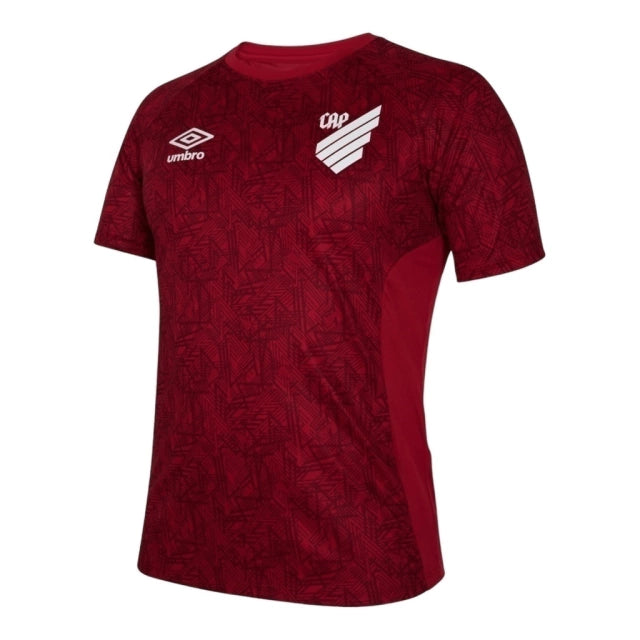 Camisa Masculina Athletico Paranaense Treino 2024 Vermelha