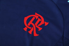 Kit treino Flamengo 25/26 Adidas s/n - Torcedor - Masculino - Azul Marinho