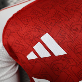 Camisa Arsenal 2025/26 Manga Longa - Versão jogador - Masculina