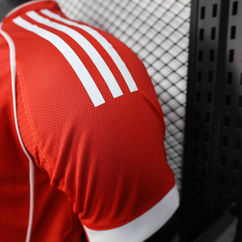 Camisa Bayern de Munique Home 25/26 Jogador Masculina- Vermelho