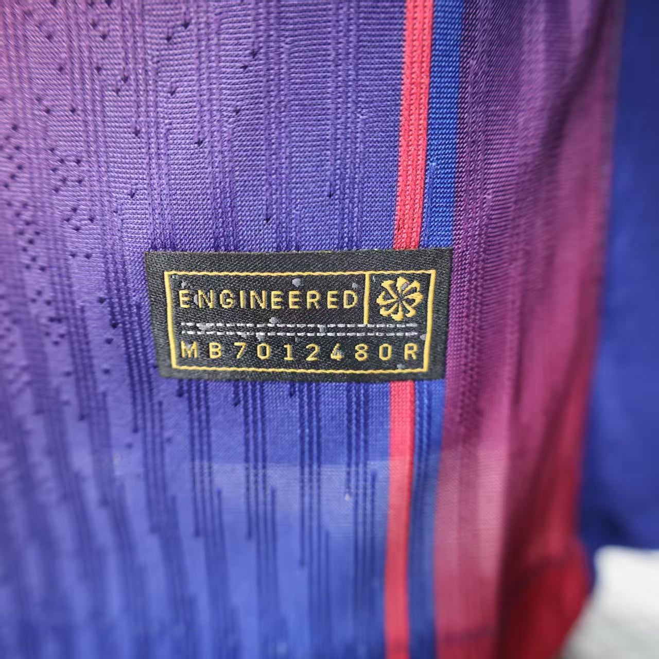 Camisa Nike Barcelona I 25/26 s/n° Jogador Masculina - Azul e Grená