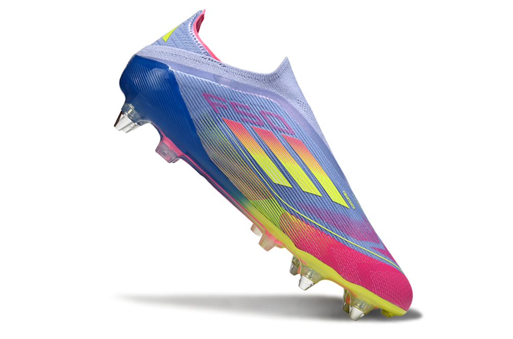 Chuteira adidas F50 Elite Laceless SG - Travas Mista - Rosa