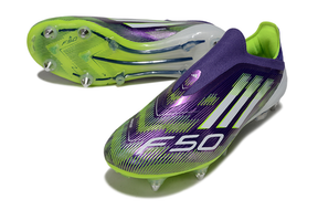 Chuteira adidas F50 Elite Laceless SG - Travas Mista - Roxo