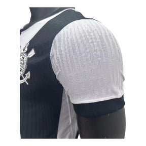 Camisa Corinthians III 24/25 s/n° Jogador Nike Masculina - Branco+Preto