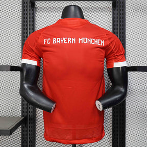 Camisa Bayern de Munique Home 25/26 Jogador Masculina- Vermelho