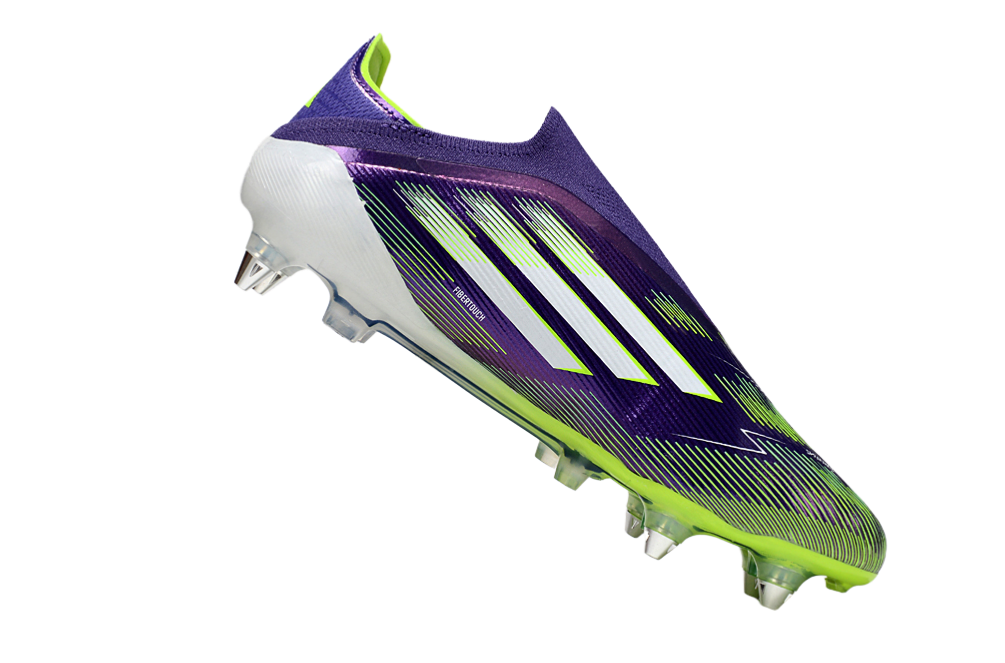 Chuteira adidas F50 Elite Laceless SG - Travas Mista - Roxo