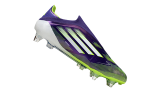Chuteira adidas F50 Elite Laceless SG - Travas Mista - Roxo