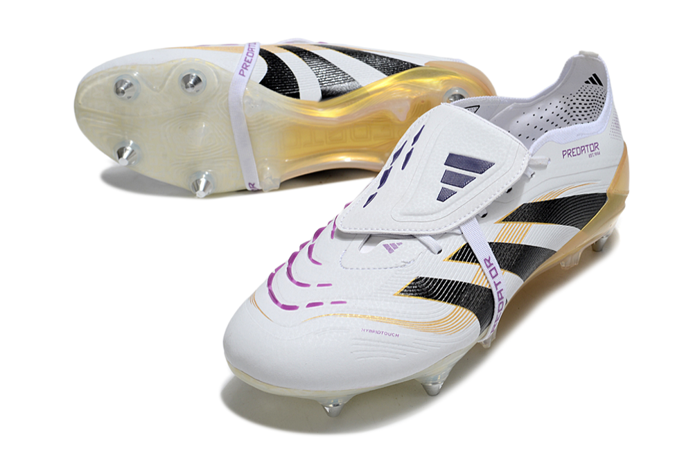 Chuteira adidas 25 Predator Elite Tongue SG - Trava Mista