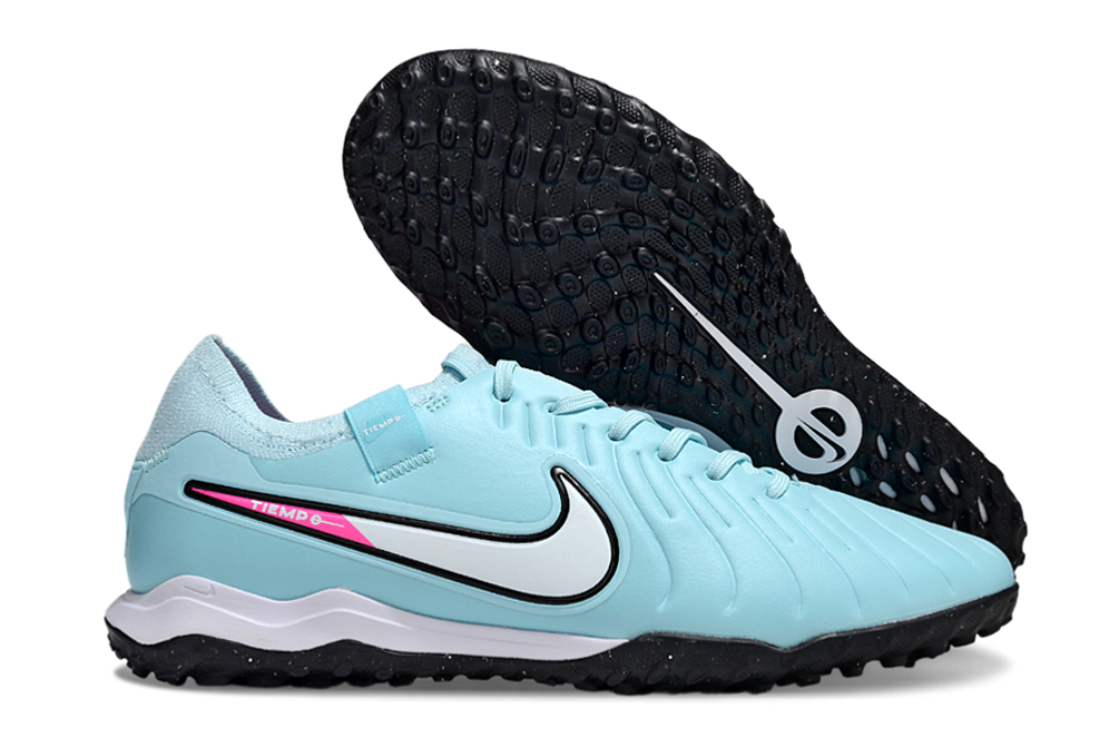 Chuteira Nike Tiempo Legend 10 Pro Society - Azul-Claro