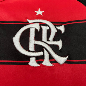 Kit Flamengo Infantil I 25/26 s/n Torcedor Adidas - Preto+Branco