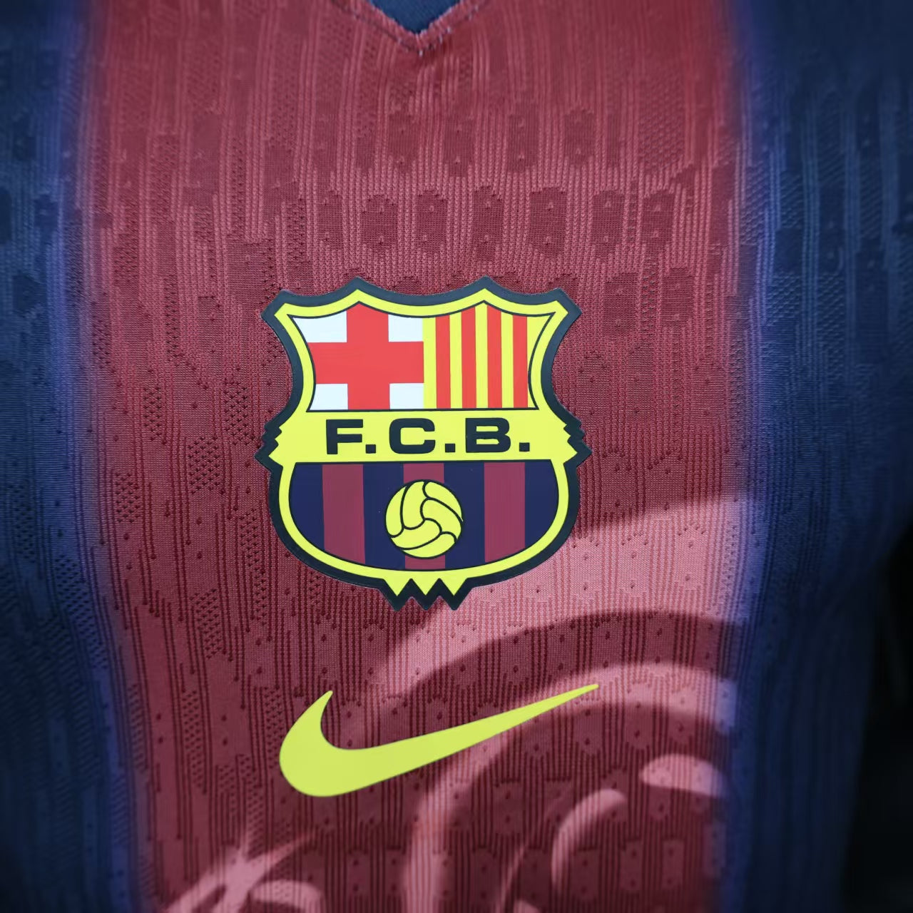 Camisa FC Barcelona Retrô 2000/01 Home Skeleton - Versão Jogador Masculina