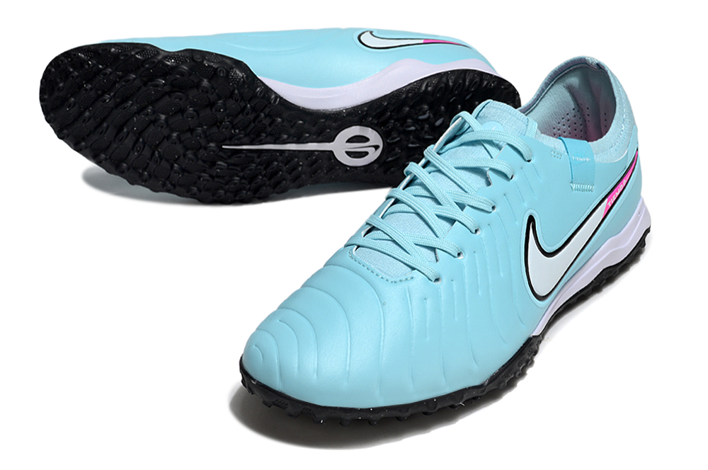 Chuteira Nike Tiempo Legend 10 Pro Society - Azul-Claro