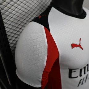 Camisa Puma AC Milan II 25/26 s/n° Jogador Masculina - Branca e Vermelha
