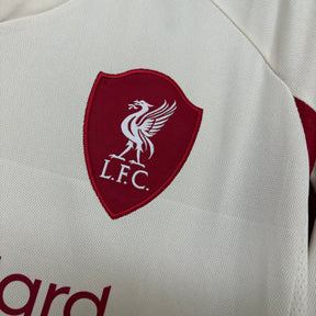 Camisa II Liverpool FC 25/26 Adidas Torcedor Masculina - Branca