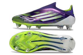 Chuteira adidas F50 Elite Laceless SG - Travas Mista - Roxo