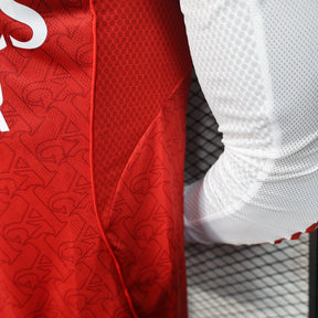 Camisa Arsenal 2025/26 Manga Longa - Versão jogador - Masculina