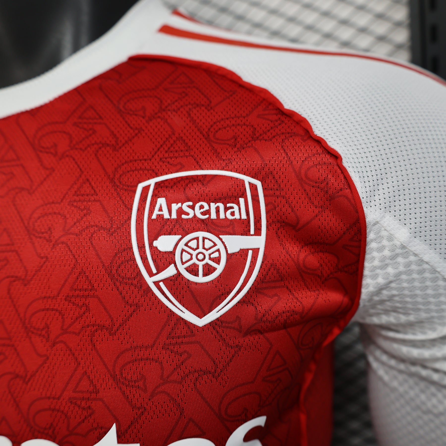 Camisa Arsenal 2025/26 Manga Longa - Versão jogador - Masculina