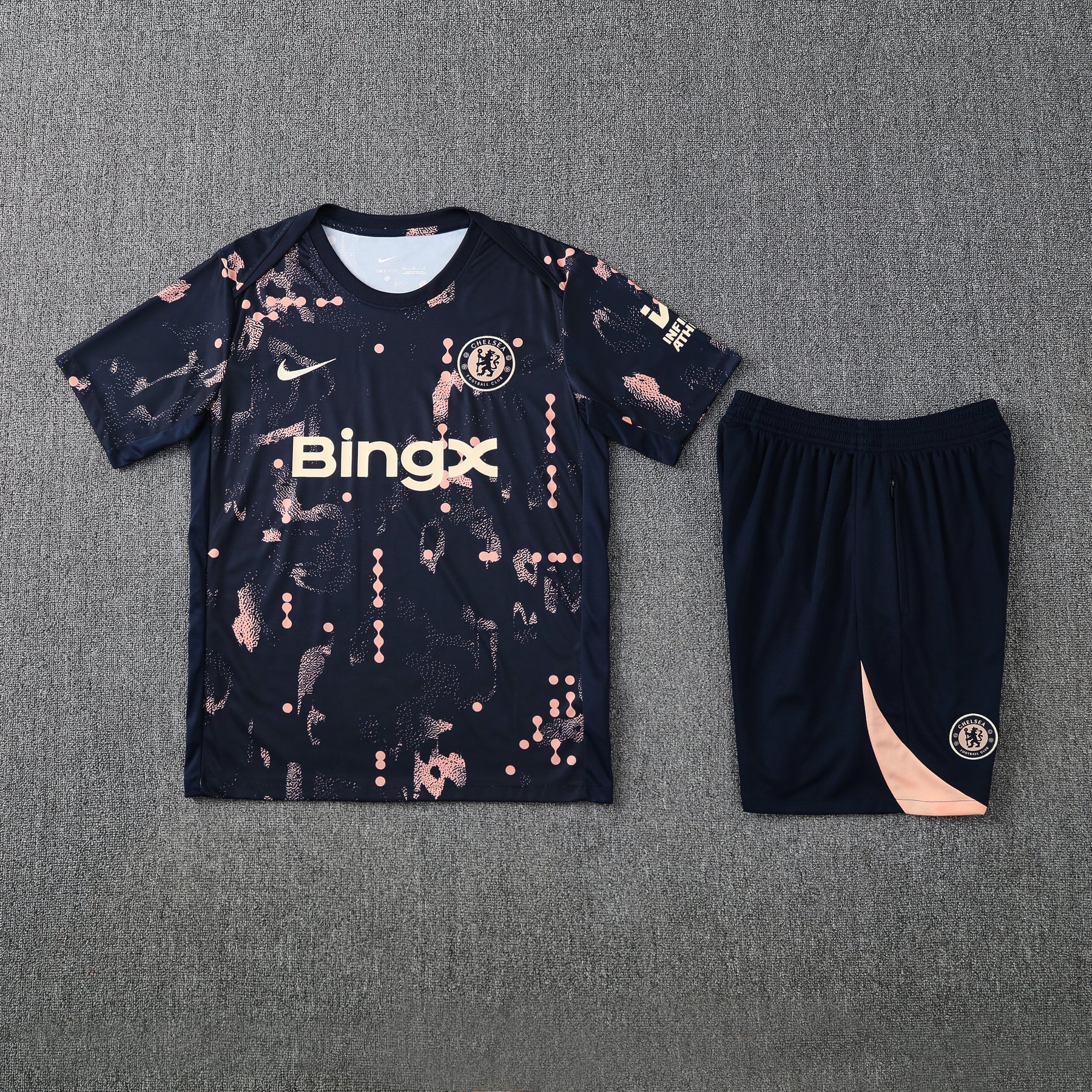 Kit de Treino Chelsea lll 25/26 Nike Masculina - Azul Escuro