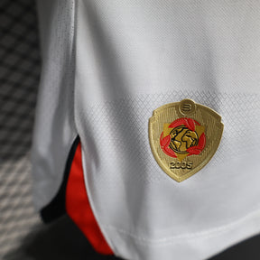 Camisa São Paulo 25/26 Home Versão jogador - New Balance Masculina - Braco + Vermelho