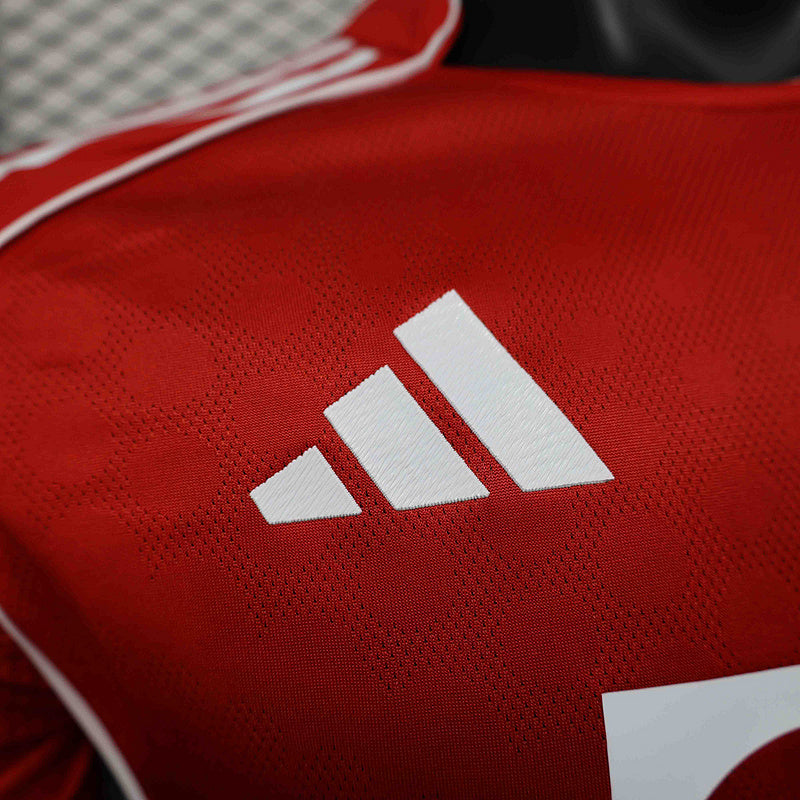 Camisa Bayern de Munique Home 25/26 Jogador Masculina- Vermelho