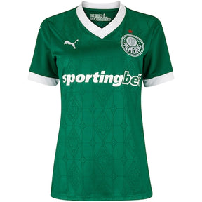 Camisa Palmeiras I 25/26 s/n Torcedor Puma Feminina - Verde