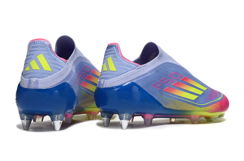 Chuteira adidas F50 Elite Laceless SG - Travas Mista - Rosa