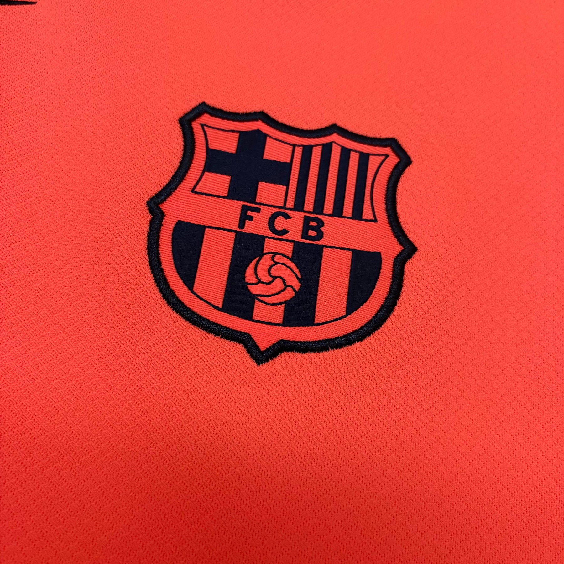 Camisa  Barcelona III 25/26 Nike Masculina - Laranja/Marinho
