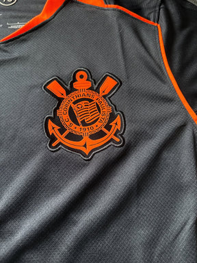 Camisa Corinthians III 25/26 s/n Torcedor Nike Total 90 Masculina - Preto+Laranja