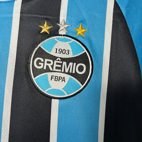 Kit Infantil Grêmio l 25/26 S/N Torcedor Umbro - Azul+Preto