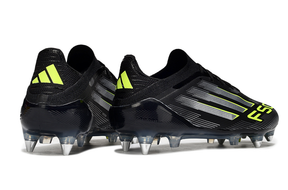 Chuteira Campo ADIDAS F50 Elite LL SG Electric Stealth - Trava Mista