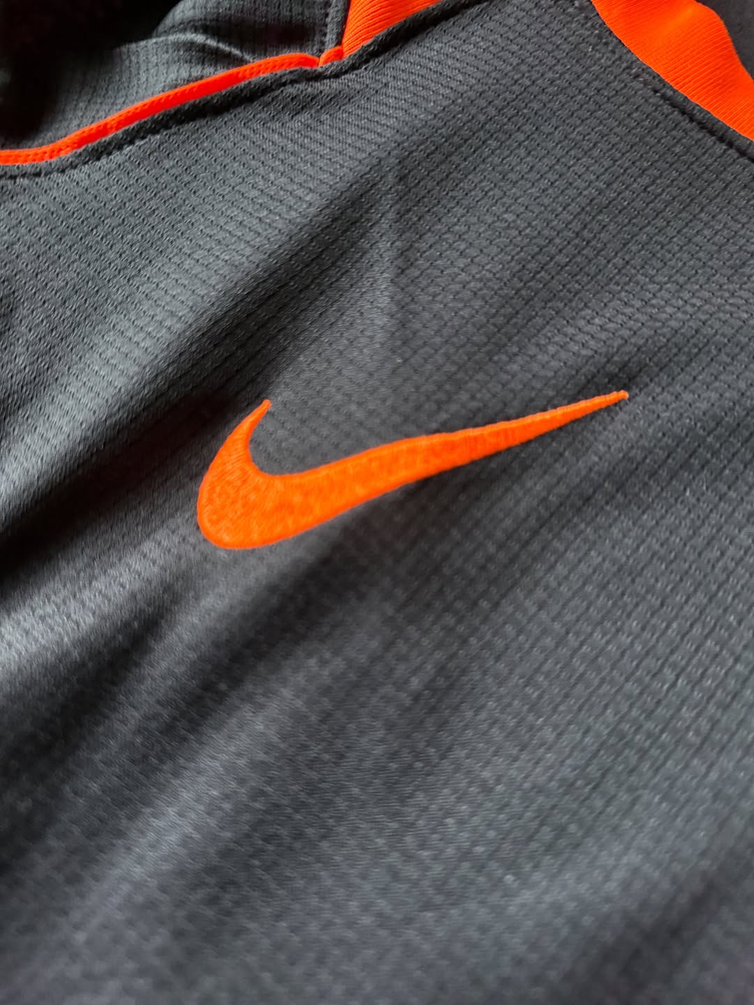 Camisa Corinthians III 25/26 s/n Torcedor Nike Total 90 Masculina - Preto+Laranja