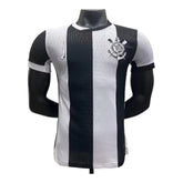 Camisa Corinthians III 24/25 s/n° Jogador Nike Masculina - Branco+Preto