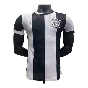 Camisa Corinthians III 24/25 s/n° Jogador Nike Masculina - Branco+Preto