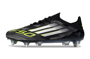 Chuteira Campo ADIDAS F50 Elite LL SG Electric Stealth - Trava Mista