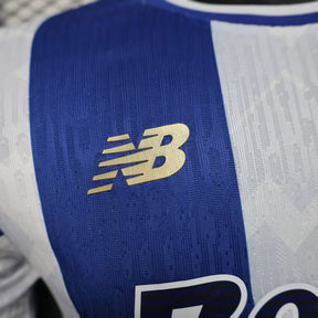 Camisa FC Porto l 2025/26 S/n Jogador Masculina - Azul+ Branco