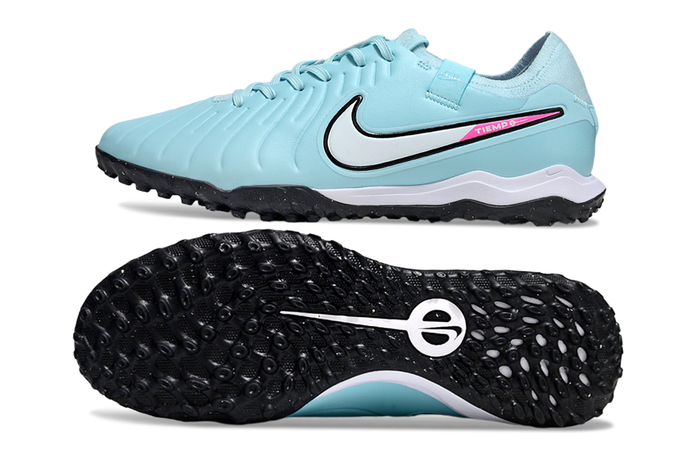 Chuteira Nike Tiempo Legend 10 Pro Society - Azul-Claro