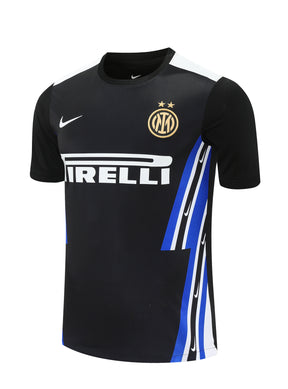 Kit Treino Inter de Milão 25/26 Masculino - Nike | Preto com Azul e Branco