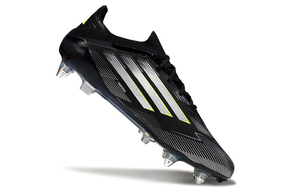 Chuteira Campo ADIDAS F50 Elite LL SG Electric Stealth - Trava Mista