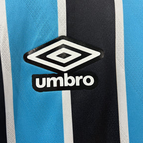Kit Infantil Grêmio l 25/26 S/N Torcedor Umbro - Azul+Preto