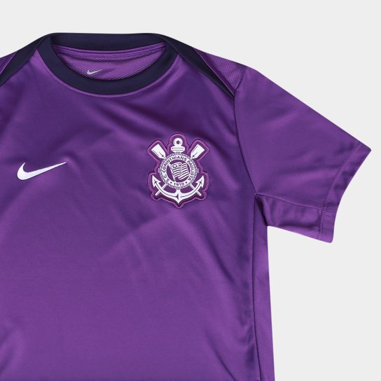 Camisa Corinthians Treino 25/26 Nike Feminina - Roxo