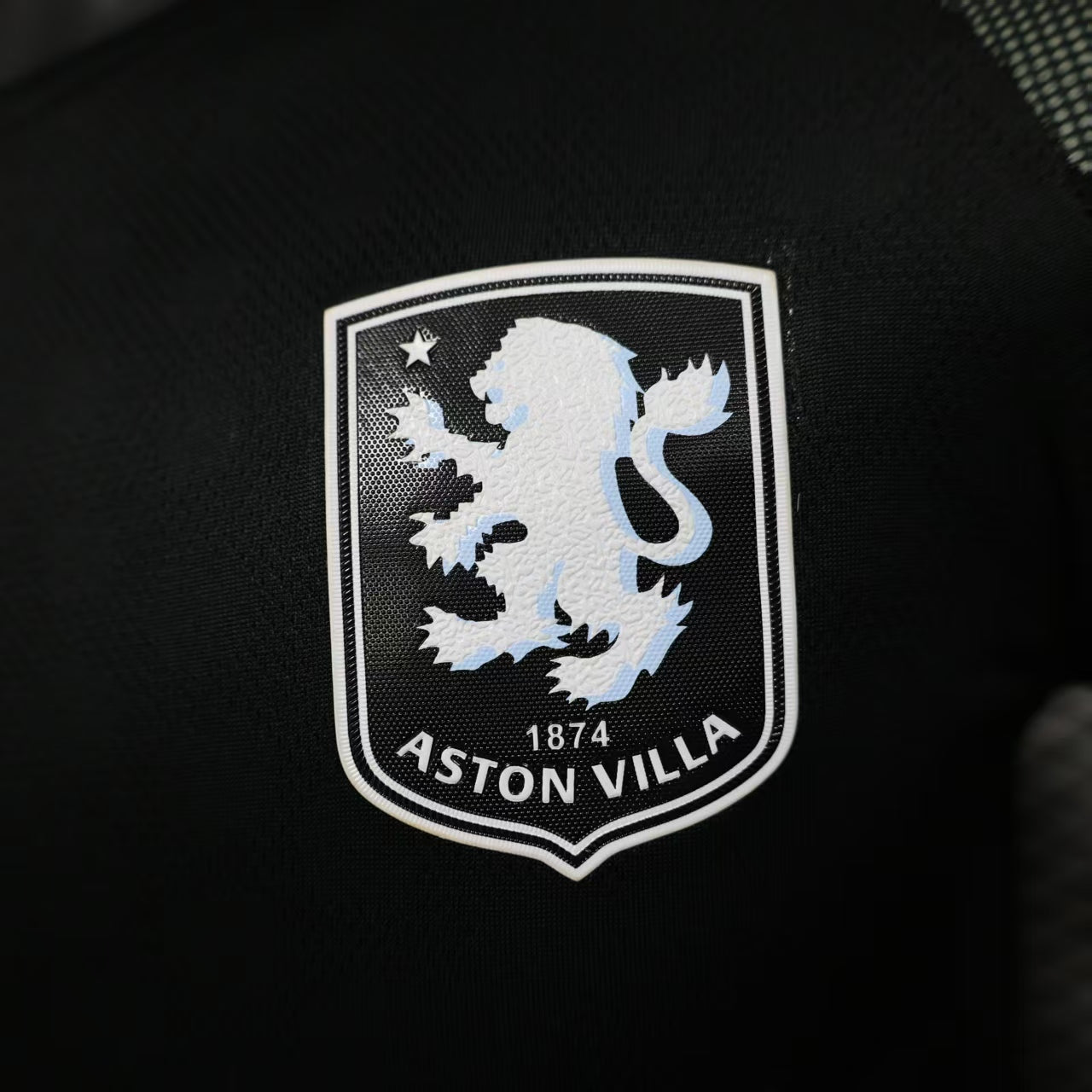 Camisa Aston Villa 2025/26 s/n Jogador Masculina - Preta
