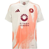 Camisa Roma II 24/25 - Torcedor Adidas Masculina - Branca Com Detalhes Em Rosa