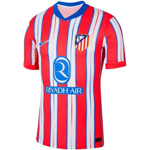 Camisa Atlético de Madrid I 2024/25 Torcedor Masculina - Branca e Vermelha