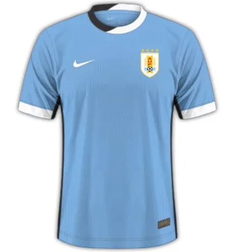 Camisa Uruguai 24/25 Home Torcedor Masculino - Azul