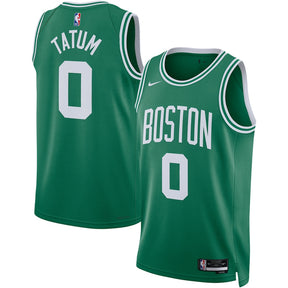 Regata NBA Boston Celtics Nike Jayson Tatum Kelly Green Swingman - Icon Edition - Masculina