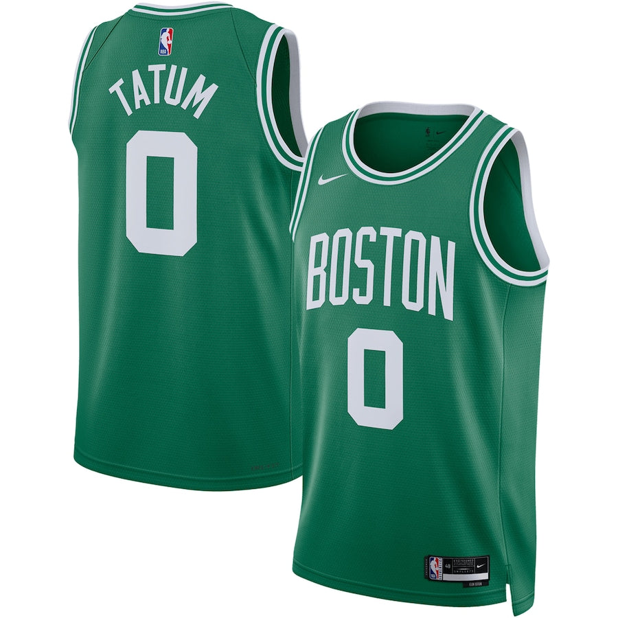 Regata NBA Boston Celtics Nike Jayson Tatum Kelly Green Swingman - Icon Edition - Masculina